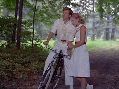 Fotograma de la película 'El jardín de los Finzi-Contini'.