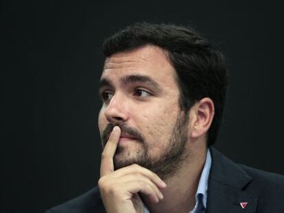 Alberto Garzón acude al plató del espacio ‘laSexta noche’