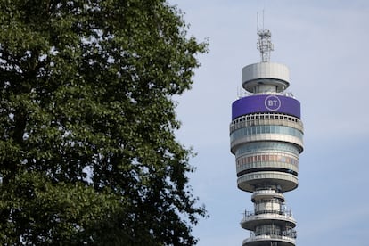 Torre de BT en Londres, en una imagen de archivo.