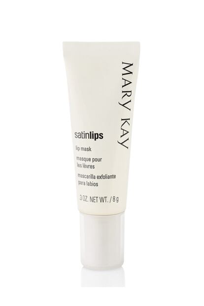 Mary Kay (c.p.v) es otro de los que ofrece un sistema en dos pasos: por un lado, eliminar la piel seca a través de su exfoliante a base micro gránulos para más tarde pasar a un bálsamo hidrante.