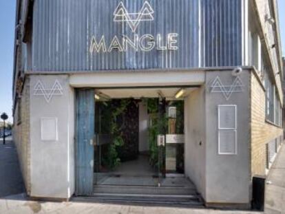 Una imagen del club Mangle.