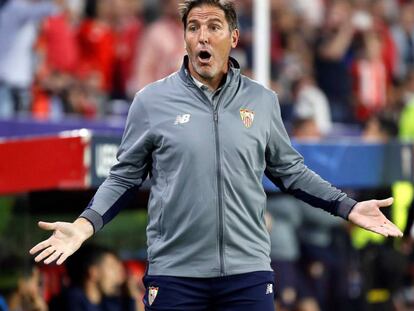 Eduardo Berizzo, que ha sido destituido hoy por el Consejo de Administraci&oacute;n del Sevilla. 