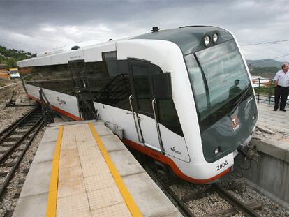 DESCARRILA EL 'TRENET' EN CALP