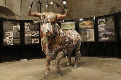 Una imagen de la exposici&oacute;n Tauromaquias Universales.