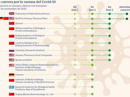 ¿En qué punto se encuentran los ensayos de la vacuna y cuándo se distribuirá en Europa?