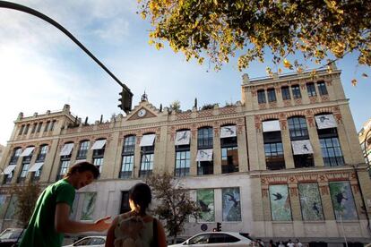 Fachada de la Casa Encendida (Madrid).