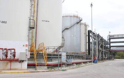 Planta de biocombustibles de Cepsa en Cádiz.