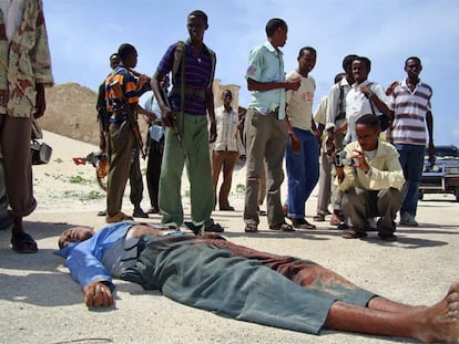 Un hombre muerto en Somalia