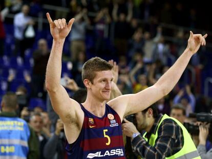 Doellman celebra la victoria ante el CSKA.