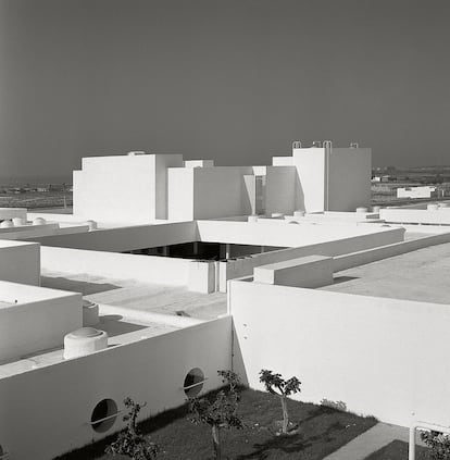 Vista de la Universidad Laboral de Almería. Cortesía de Archivo Cano Lasso.