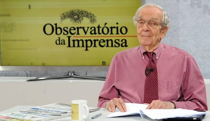 O jornalista Alberto Dines.