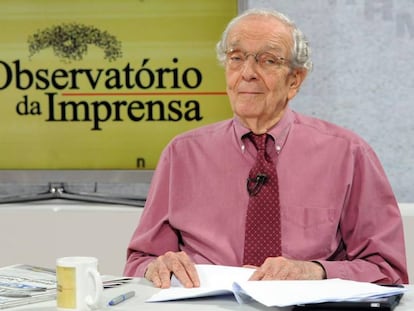 O jornalista Alberto Dines.
