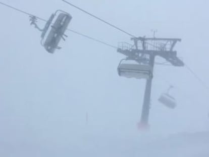 El incidente, ocurrido en estación de esquí Silvretta Montafon de Austria, no ha provocado heridos.