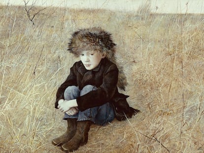 'Lejanía' (Andrew Wyeth, 1952).