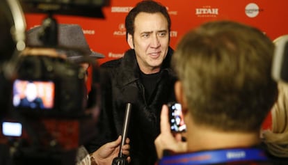 El actor Nicolas Cage.