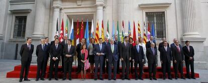 Última Conferencia de Presidentes de las Autonomías celebrada en octubre de 2012 en Madrid.