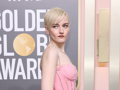 La actriz Julia Garner, de Gucci.