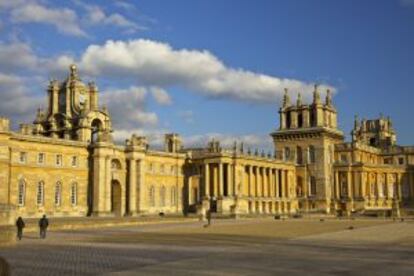 Palacio de Blenheim, donde nació Winston Churchill en 1874.