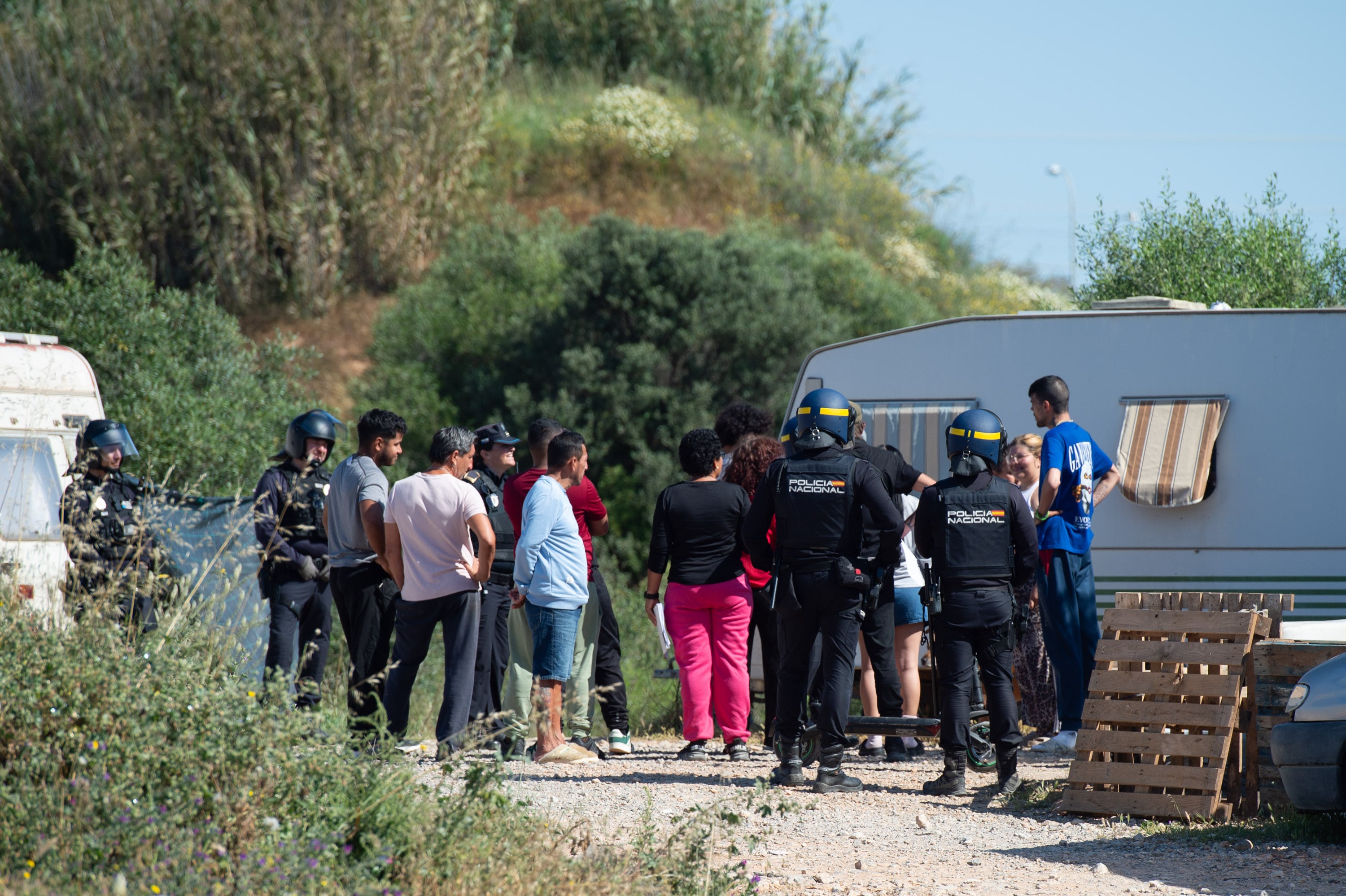 Ibiza culmina el desalojo del mayor asentamiento de infraviviendas de la isla