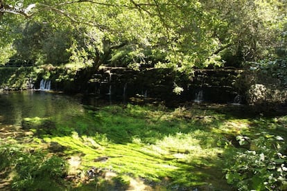 Playa Fluvial de A Calzada, Ponte Candelas (Galicia)