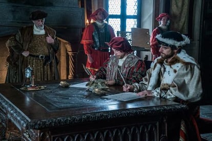 Fotograma de la serie 'Carlos V: El Emperador'.