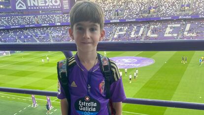 Marcos Hernández, en el estadio Zorrilla el pasado septiembre.