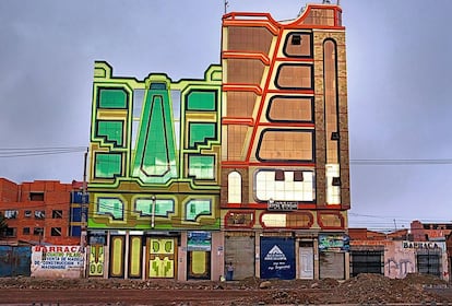 El nuevo movimiento arquitectónico, bautizado como neobarroco andino, se desarrolla en El Alto, la segunda ciudad más importante del país.