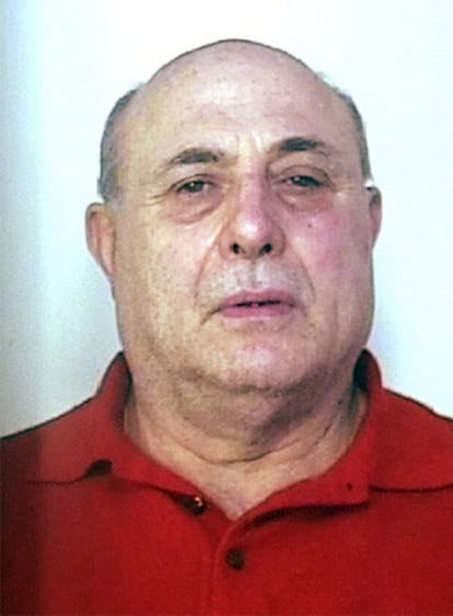 Imagen de Pasquale Russo, de 62 años, facilitada por la policía itailiana. El jefe de uno de los clanes mafiosos de la Camorra ha sido detenido hoy