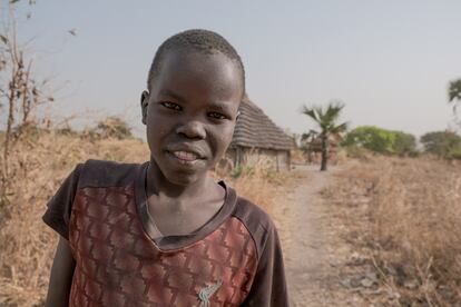 A sus 13 años, Abraham Maduok se resiste a engrosar la larguísima lista de niños sursudaneses no escolarizados.