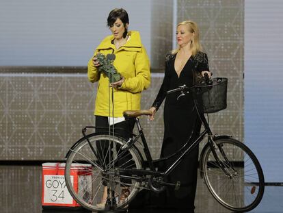 El Goya al mejor actor de reparto llegó en bicicleta, fue para Eduard Fernández y dejó un reguero de malentendidos.