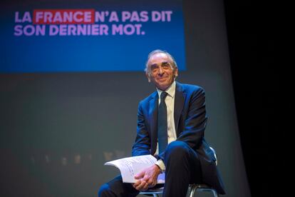 Éric Zemmour, en un acto promocional de su libro en Beziers (Francia) este pasado 16 de octubre.