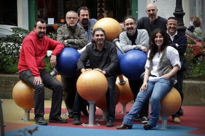 El grupo folk Luar na Lubre, la semana pasada en A Coru&ntilde;a.