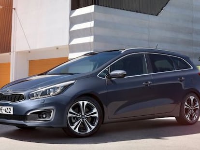 Kia Cee'd Sportswagon 2015.