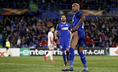 Deyverson celebra su gol ante el Ajax.