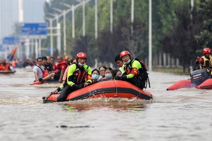 China Henan inundaciones