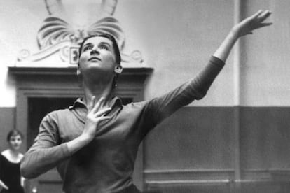Gloria Contreras, en una imagen del Taller Coreográfico de la UNAM.