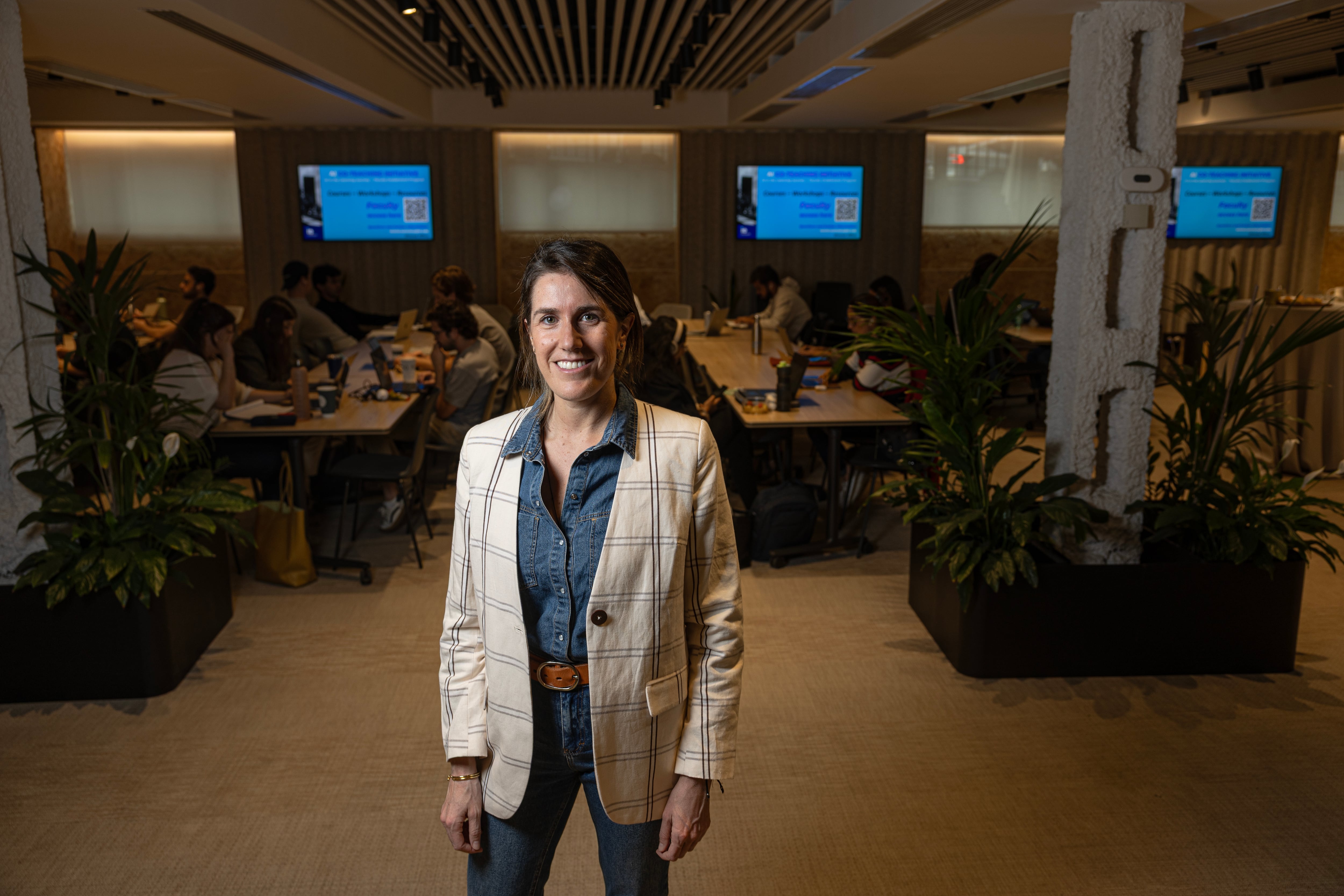 Teresita Alessandri es una de las estudiantes extranjeras en Madrid.