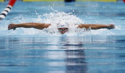 Michael Phelps, durante los campeonatos de Estados Unidos