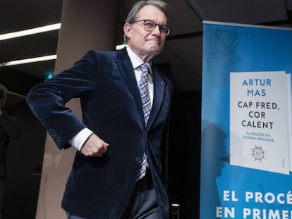 Artur Mas, a la presentació del seu llibre.