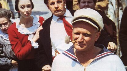 Una escena de 'Popeye' (1980).