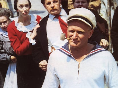 Una escena de 'Popeye' (1980).