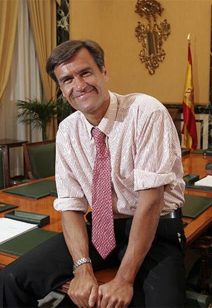 El ministro de Justicia, Juan Fernando López Aguilar.