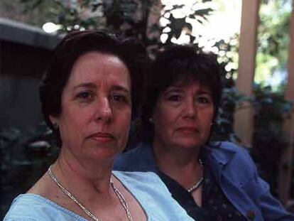 María Angélica Prats (izquierda) y su hermana Sofía.