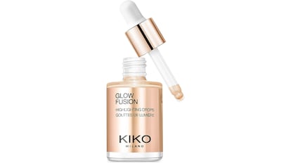 KIKO Milano Glow Fusion Highlighting Drops 03 | Iluminador líquido para el rostro con acabado metálico