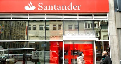 Sucursal de Banco Santander.