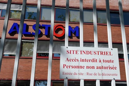 La planta de Alstom en Belfort (Francia)