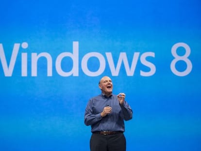 El consejero delegado de Microsoft CEO, Steve Ballmer