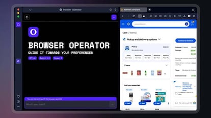 Uso de Opera Browser Operator