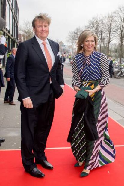 Los reyes de Holanda, Guillermo y Máxima.