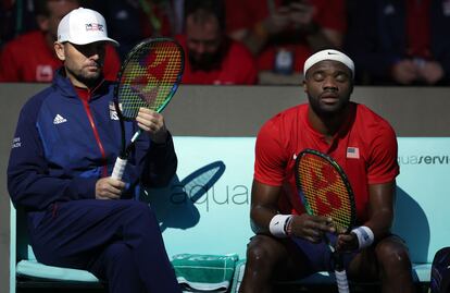 Mardy Fish y Frances Tiafoe